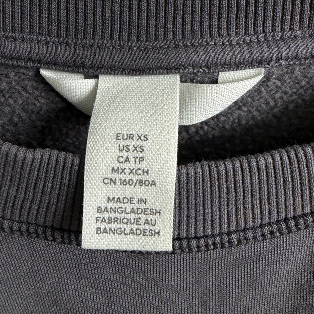 H&M Charcoal New York Sweatshirt - Picture 5 of 5